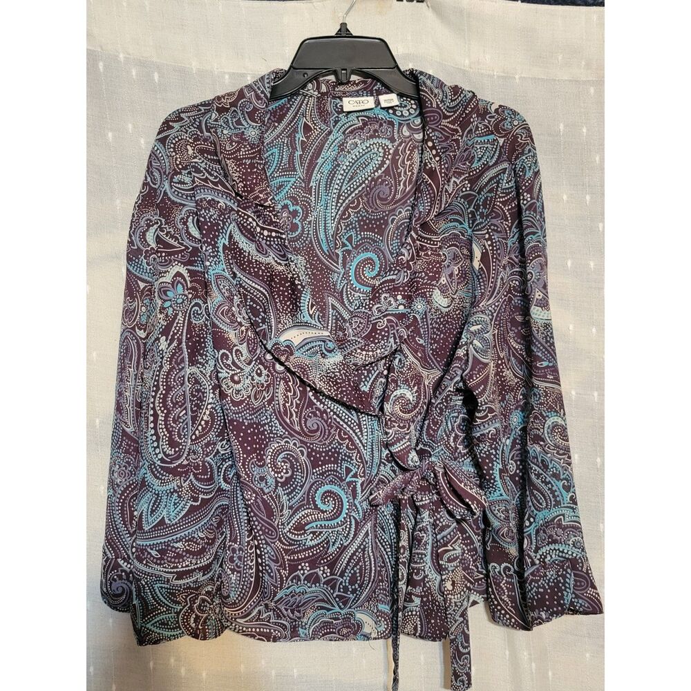 Women's long sleeve blouse size 18/20 (E21)